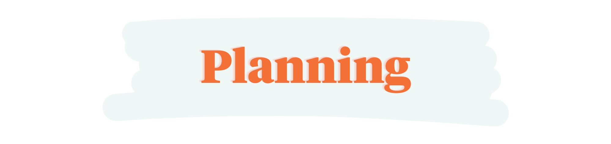 Planning Banner